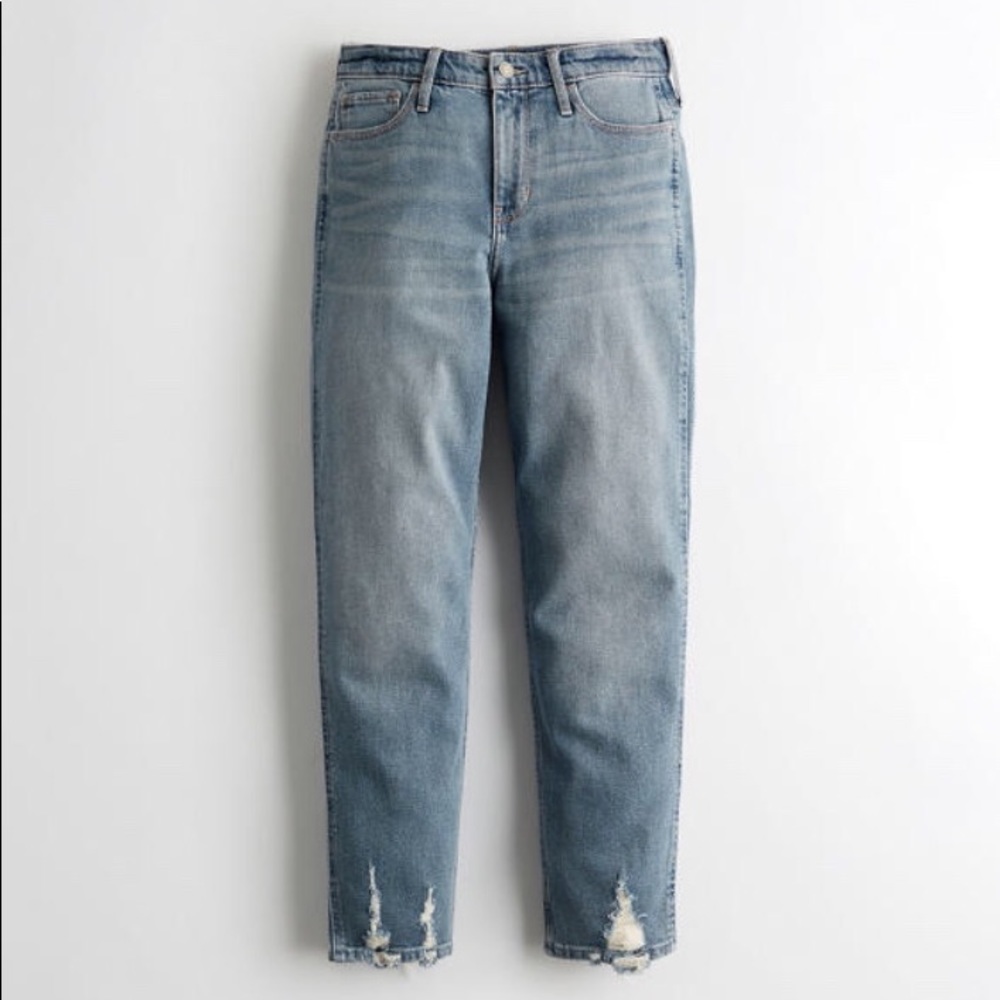 High waisted mom jeans